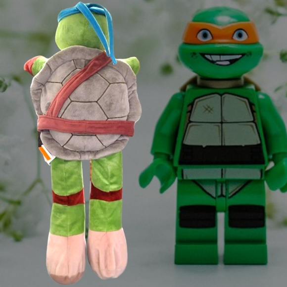 Nickelodeon 2014 Teenage Mutant Ninja Turtles Leonardo 24" Plush Doll Animal - Picture 4 of 9